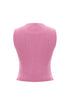 Asymmetic V-Neck Vest